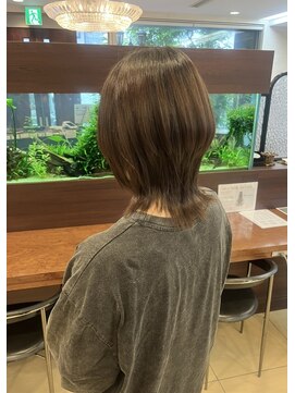 ルシア(LUCIA) ブリーチ無しマットグレー