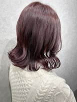 ワープ 青葉台(WARP)&nbsp;ピンクブラウン/ダブルカラー/ブリーチ/ミディアム/青葉台