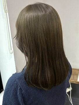 ロティー(loty) ブリーチなしダブルカラー オリーブベージュ 赤み消し 透明感