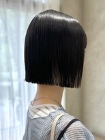 シベルバレー 横浜(sibell)&nbsp;＊20代30代ミニボブレイヤータッセルボブ前髪ありボブ顔周り