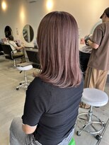 ラック 津田沼(LUCK)&nbsp;ピンクラベンダーダブルカラーインナーカラーケアブリーチ