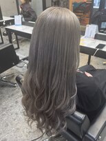 パヌポン(PANUPON)&nbsp;シルバーバレイヤージュケアブリーチダブルカラーハイライト