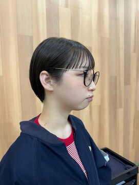 アガペー(Agape) ワイドバング×マッシュショート