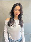 H【eitf】 原宿 表参道 レイヤー/透け感ブラック
