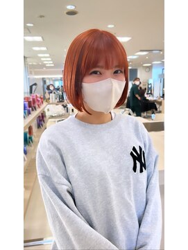 シャルムバイケンジ(Charm.by KENJE) ブリーチ/ブリーチカラー/ダブルカラー/オレンジカラー/銀座