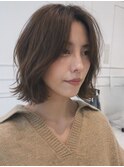 海外風ニュアンスボブ