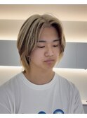 ブロックカラーミックスカラーケアブリーチデザインカラー梅田