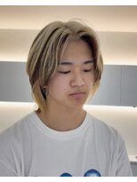 ノラ ウメダ(NORA UMEDA)&nbsp;ブロックカラーミックスカラーケアブリーチデザインカラー梅田