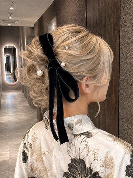 サロウィン 倉敷店(SALOWIN) ヘアアレンジ34/ヘアセット/髪質改善/縮毛矯正/ボブ/レイヤー