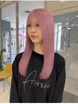 ステラ ヘア デザイン サロン(STELLA hair design salon)&nbsp;桜pink×ロング【浅野】