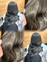 ロックス バイ マグ 松本(rocks BY MAG) 10代20代イエベブリーチ無しワンカラー透明オリーブグレージュ