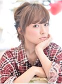 【K-two心斎橋】ゆるカールボブディ～ゆるお団子アレンジ～
