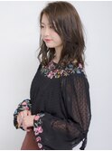ルーズウェーブなクールミディ