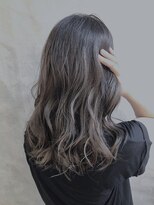 ムウ 難波(MOU)&nbsp;ブルージュヴェールウェーブ_くびれセミディたまねぎアレンジ