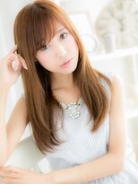 モッズヘア 越谷(mod's hair)&nbsp;■斜めバングxワンカールリラクシ-ロング14-3★越谷10代20代30代