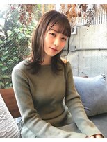 ナチュラル外ハネミディ　［表参道］