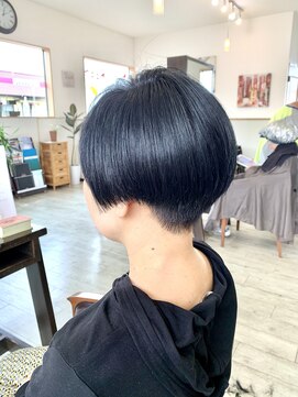 オレンジ(orange) 【orange大分】ツーブロック刈り上げハンサムショート