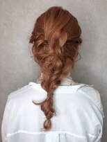 ヘアーメイクパウダー 天王寺寺田町店(Hair make powder) 編みおろしアレンジ大人可愛い20代30代40代