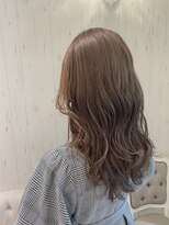 ラ ブランシュ 大宮(La Blanche) ボブ/カーキグレージュ/大人かわいい/フェザーバング/大宮