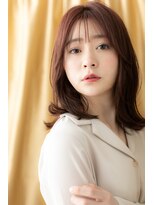 カバーヘア ブリス 戸田公園西口店(COVER HAIR bliss) 美髪ミルクティーピンク外ハネボブウルフZ戸田公園20代30代40代