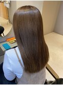 明るい白髪染めアッシュベージュ