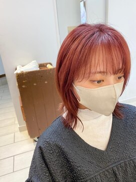 テトラ バイ ネオリーブ 横浜西口店(tetra by neolive) ブリーチなし♪ローズピンク♪♪