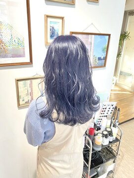 エイト 横須賀中央店(EIGHT) ブリーチカラー×ラベンダーブルージュ