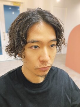 ラルゴ ヘアー(LARGO Hair) センターパートパーマ