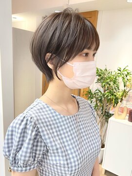 サンドシーン(sand scene) @thisiskaito表参道原宿/ショートヘア/ショートボブ/グレージュ