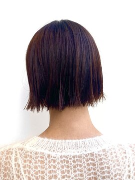 エアー 銀座タワー(AIR) 【40代切りっぱなしボブ】air銀座タワー　藤本麻衣