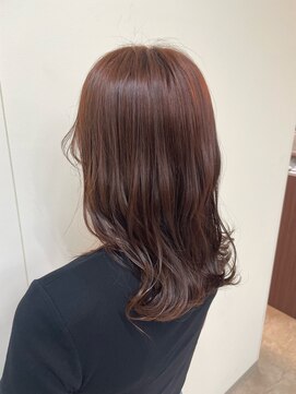 ウィーブ 成田店(Weve) オレンジ×ブラウン×外はね