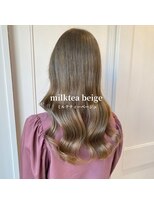 へアメイクワンプラス 四日市(HAIR MAKE ONEplus)&nbsp;2wayバング韓国前髪シースルーミディアムくびれヘア顔周り