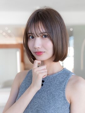ハバナ 渋谷(HAVANA) 20代30代大人かわいい/グレージュカラー/ショートボブ/小顔/前髪