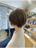 《緑橋/城東区/女性サロン》楽ちんキレイショート