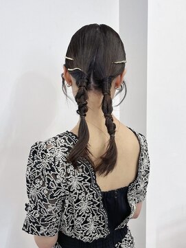 ピープスアンドスー 表参道 渋谷(Peeps&Suu.) ヘアアレンジ/お呼ばれヘア/ヘアセット/ヘアメイク