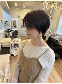 シースルーバングショート