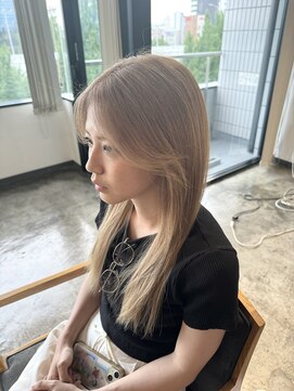 ザ オーダー(THE ORDER) ケアブリーチダブルカラーミルクティーベージュ