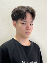 スタイル 茅ケ崎(STYLE) 【平山明樹】毛流れメンズパーマ/センターパート