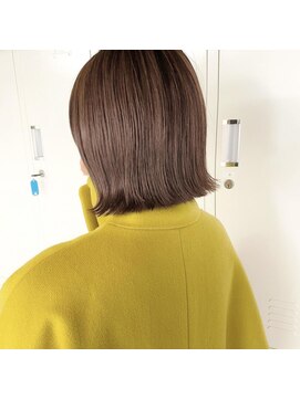 オレンジ(orange) 【大嶋】ベージュ×切りっぱなし