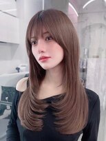 フィヴェント(Fivent)&nbsp;イメチェン！秋色オリーブベージュ☆レイヤーカット