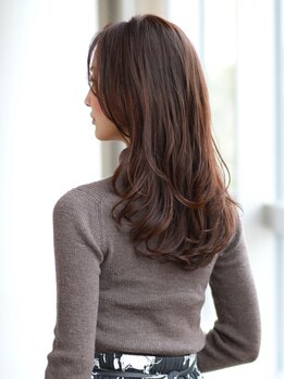 キッカ 松ヶ丘店(CHICCA)の写真/【表参道の技術をCHICCAで】cut+コラーゲンカラー+Aujua保湿マスク+クイックマッサージ¥9680/松ヶ丘