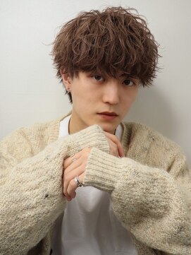 オーシャントーキョー 原宿(OCEAN TOKYO) 波巻きパーマメンズツイストスパイラルパーマツーブロック