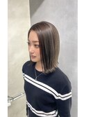 オリーブベージュ/艶カラー 【阿倍野・西田辺】