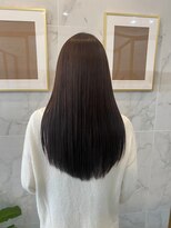 ジーナ 船橋(Zina)&nbsp;髪質改善＊ロングレイヤーグレーベージュ＊美髪【Zina船橋】