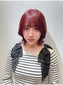 春カラー/ピンク/レイヤーカット