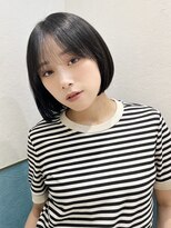 ロンド レグリーズ 立川(Lond leglise)&nbsp;グレーブラウン似合わせカット/ミニボブレイヤー/ダークアッシュ