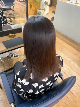 コミレ(COMILE) ロング縮毛矯正/髪質改善 酸性ストレート 髪質改善ストレート