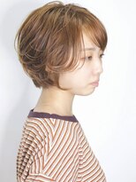 クレメント サロン ブル(Clement Salon Bull)&nbsp;【松戸BULL】透けるショートボブ☆orange