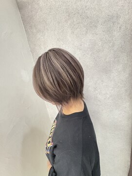 ヘアサロン グローリー(glory) コントラストハイライト