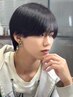 【ノリ指名限定】カット+部分縮毛+ストレートパーマ ￥18800